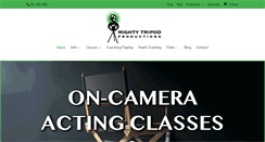 Desktop Screenshot of mightytripod.com